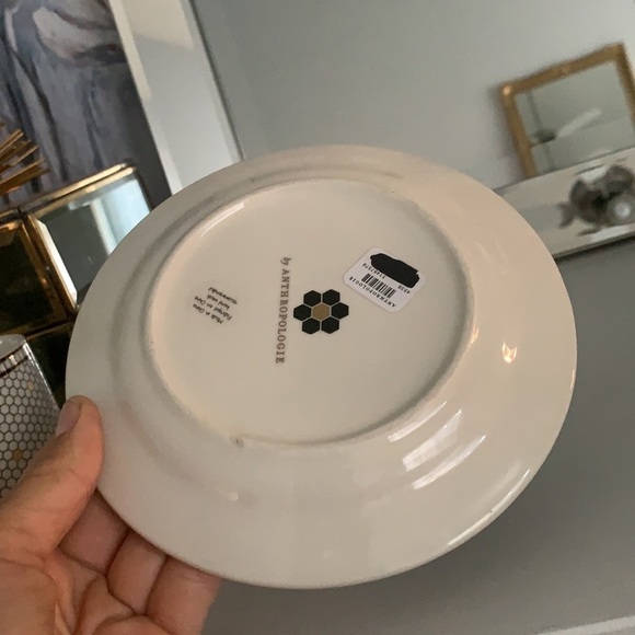 Set by Anthropologie “P “Tile Bonjour mug & plate‎ NWT - Picture 5 of 7